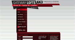 Desktop Screenshot of gatewayloftsdm.com